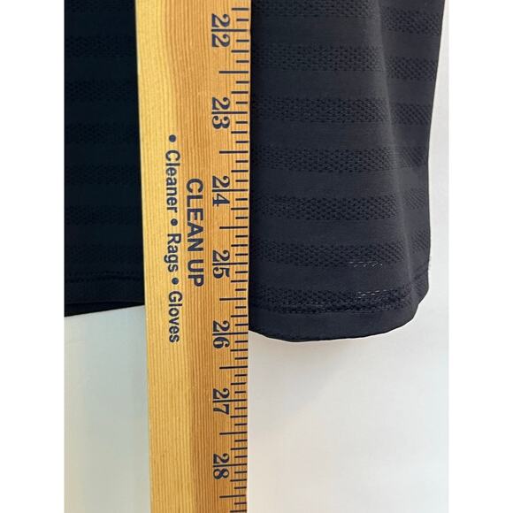 Mizuno Women’s Large Black Performance Sheer Tank Top Athletic Workout Shirt - Picture 6 of 7